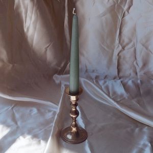 Vintage brass candle holder